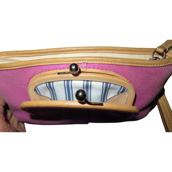 Coach 2008 Kisslock Framed Hampton Archive 10th Anniversary Bag & wristlet - Picture 12 of 16